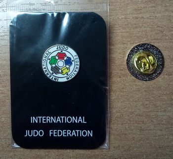 Значок международная федерация дзюдо